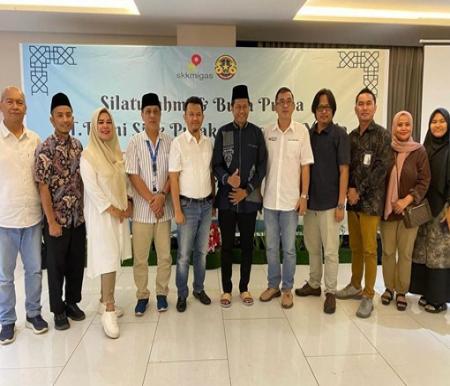 PT Bumi Siak Pusako (BSP) menggelar buka puasa bersama jurnalis dan perusahaan media di Riau (foto/budy)