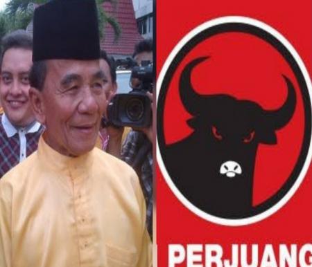 Annas Maamun, mengambil formulir di PDIP untuk penjaringan calon Gubernur Riau (foto/int)