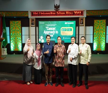 Cegah Kanker di Usia Muda, UIR dan YKI Ajak Mahasiswa Hidup Sehat dan Peduli