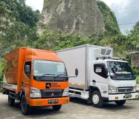 Produk kendaraan niaga Mitsubishi Fuso di Indonesia. 