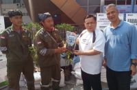 Plt Gubernur Riau, SF Hariyanto apresiasi langkah PLTU Tenayan ubah limbah jadi pupuk dan paving block.(foto: mcr)