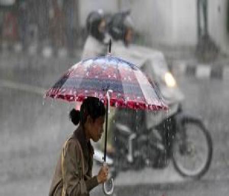 Hujan di Riau.(ilustrasi/int)