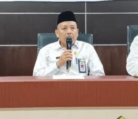 Plt Kakanwil Kemenag Riau, Dr H Muliardi MPd.(foto: mcr)