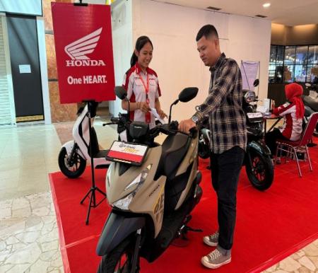 Pameran CDN bertajuk Honda At Family Day di Mall SKA Pekanbaru (foto/ist)