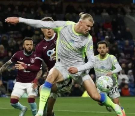 Menang Tipis atas Burnley, Manchester City Kudeta Arsenal di Papan Atas