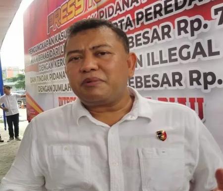 Direktur Reskrimsus Polda Riau Kombes Nasriadi.