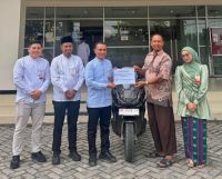 Bedelau Langsung BRK Syariah, Siswanto Bawa Pulang Honda ADV 160
