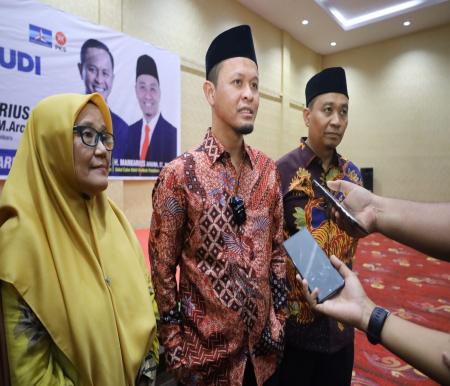 Pasangan calon Walikota dan Wakil Walikota Pekanbaru, Agung Nugroho-Markarius Anwar, resmi didukung Himpaudi, Sabtu (27/7/2024) (foto:Rinai/halloriau)