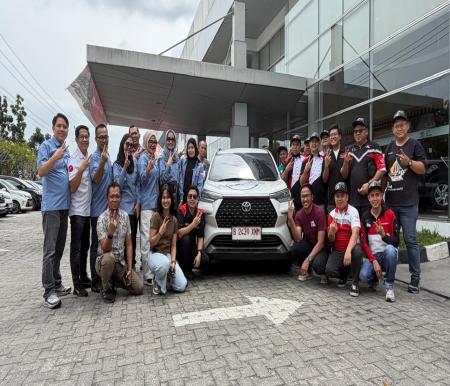 New Veloz Hybrid EV Siap Warnai Jalanan Pekanbaru, Pemesanan di Agung Toyota Tembus 279 Unit