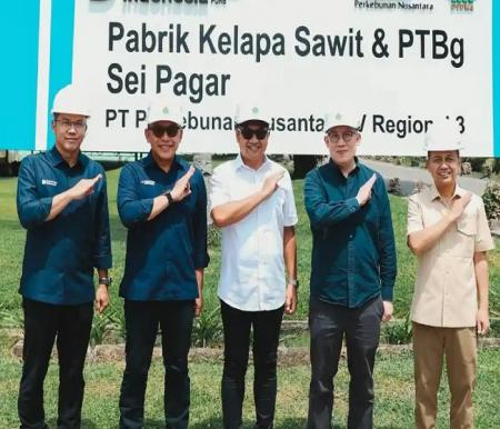 Danantara Apresiasi Transformasi Digital dan Mekanisasi PTPN IV PalmCo di Sei Pagar