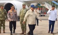Presiden Prabowo tiba di Pekanbaru, bakal turun langsung percepat penanganan Karhutla (foto/ist)