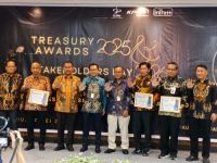 Pemkab Pelalawan meraih penghargaan Treasury Award 2025.(foto: andi/halloriau.com)