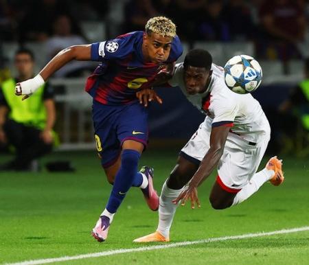 PSG Tekuk Barcelona 2-1 di Camp Nou Mini, Goncalo Ramos Jadi Penentu