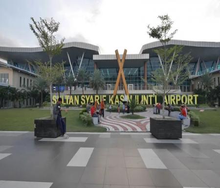 Bandara SSK II Pekanbaru.(foto: int)