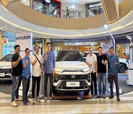 Hyundai Creta N Line Turbo di Mal Living World Pekanbaru.(foto: barkah/halloriau.com)