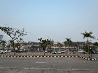 Jarak pandang Bandara SSK II Pekanbaru masih aman untuk penerbangan (foto/ist)