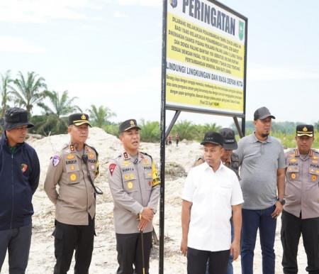 Kapolda Riau Tegaskan Penertiban PETI Berlanjut, Inhu Jadi Sasaran Berikutnya