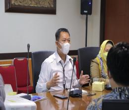 Kepala Dinas Pekerjaan Umum dan Penataan Ruang (PUPR) Kota Pekanbaru, Indra Pomi Nasution.
