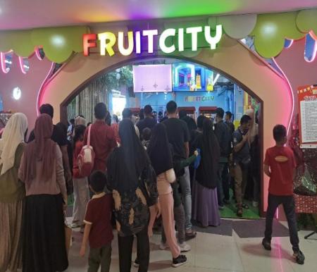 Libur Nataru 2026, Playground di Pekanbaru Diserbu Pengunjung
