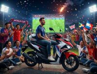 Semarak Nobar Piala Dunia, Tetap #Cari_Aman Saat Berangkat dan Pulang