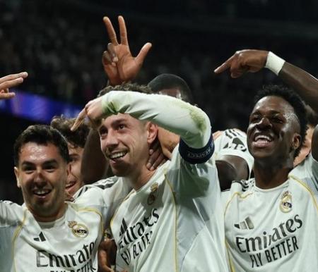 Real Madrid Hajar Manchester City 3-0, Valverde Cetak Hattrick Sensasional