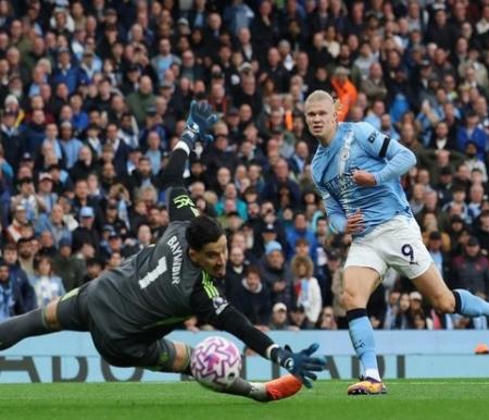 Derby Manchester: City Bungkam United 3-0, Haaland Cetak Brace