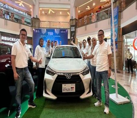 Agung Toyota secara resmi menghadirkan Toyota New Agya Stylix di Riau pada Rabu (5/3/2025) di Mal SKA Pekanbaru. (Foto: Istimewa)