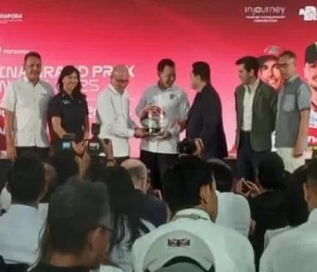 MotoGP Mandalika 2025 Jadi Sorotan Dunia, Erick Thohir: Bukan Sekadar Balapan, tapi Warisan untuk Indonesia