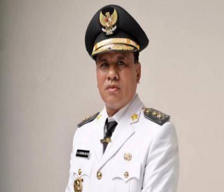 Bupati Kuansing, Suhardiman Amby petahana untuk Pilkada Kuansing 2024.(foto: int)
