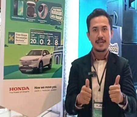 Sales Marketing Honda Soekarno Hatta, Mahardika.(foto: dok/halloriau.com)