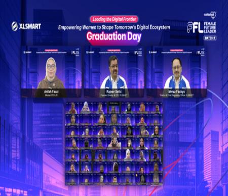 Female Future Leader XLSMART Angkatan 1 Luluskan 100 Mahasiswi Siap Bangun Ekosistem Digital