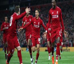 Liverpool menang 4-0 atas Barcelona dan melenggang ke final Liga Champions. FOTO: Clive Brunskill/Getty Images