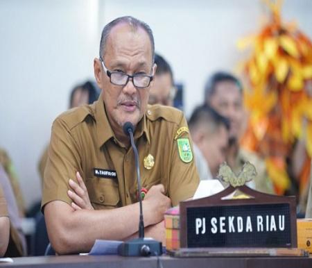 Pj Sekdaprov Riau, Taufiq OH.(foto: int)