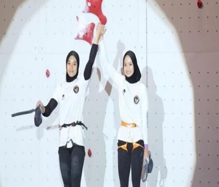 Atlet Panjat Tebing Riau Puja Lestari Sumbang Emas untuk Indonesia di SEA Games 2025