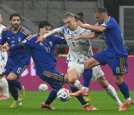 Hajar Italia 4-1 di San Siro, Norwegia Lolos ke Piala Dunia 2026