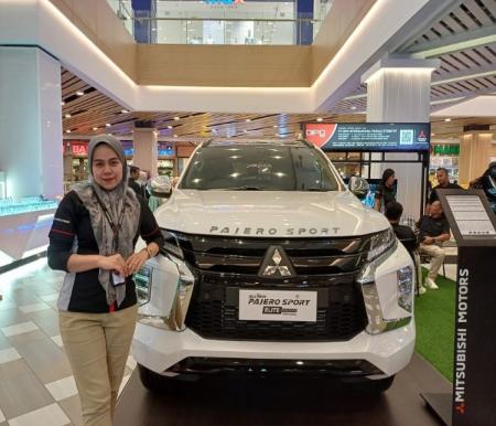 Promo Mitsubishi Dipo di Living World Pekanbaru ada diskon puluhan juta rupiah (foto/dini)