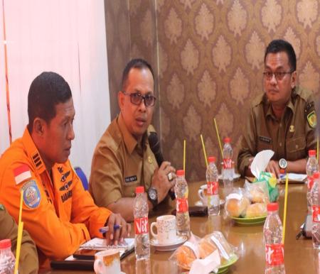 Rapat program sosialisasi pencegahan dan penanganan penyakit malaria (foto/Ayendra)