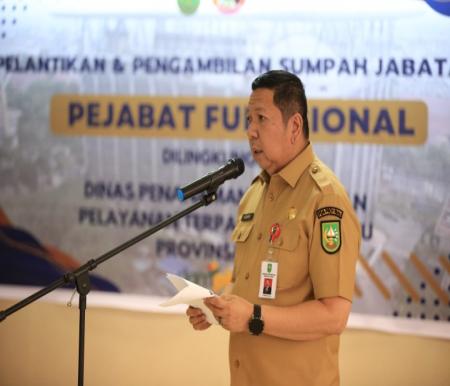 Asisten I Sekretariat Daerah Provinsi (Setdaprov) Riau Zulkifli Syukur (foto/Yuni)