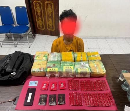 Kurir Sabu 10 Kg Ditangkap di Dumai, Dijanjikan Upah Rp100 Juta
