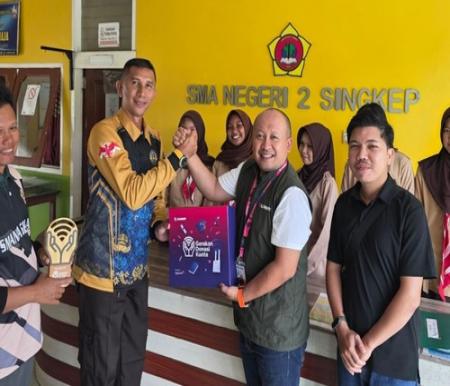 Perluas Layanan di Kepri, XLSMART Peduli Disabilitas dan Salurkan Donasi Kuota di Pulau Lingga