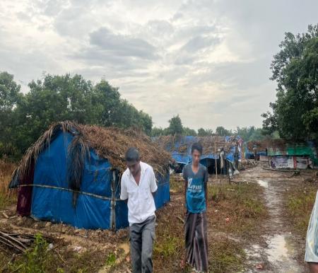 Pengungsi Rohingya terus bertambah di Pekanbaru (foto/dini)