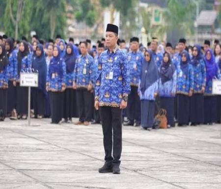 Ilustrasi pakaian ASN Riau. (Foto: Media Center Riau)