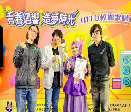 Alumni UIR Radika Sofiani Harumkan Indonesia di Taiwan Singing Competition 2025