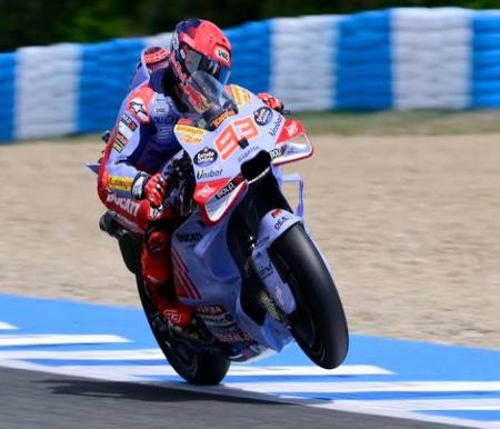 Marc Marquez di MotoGP Spanyol 2024.(foto: int)