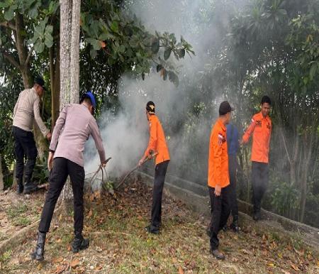 Cegah Dampak Siklon Tropis, Polres Pelalawan Tingkatkan Kesiapsiagaan Bencana