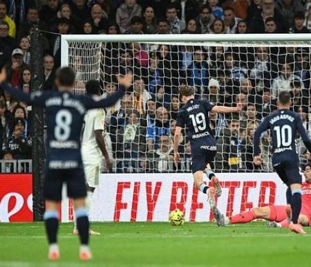 Real Madrid Dipermalukan Celta Vigo, Kalah 0-2 dan Akhiri Laga dengan 9 Pemain