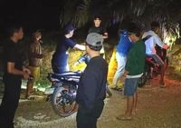 Aksi begal di Kerumutan, Pelalawan tewaskan korbannya.(foto: tribunpekanbaru.com)