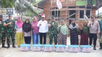 Tim Wasev Mabesad turun ke Pelalawan.(foto: andi/halloriau.com)