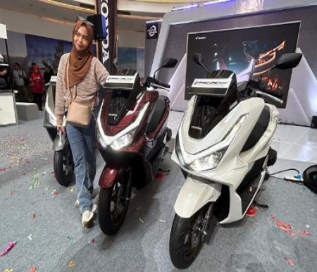 Launching New Honda PCX160 di Mal SKA Pekanbaru.(foto: budy/halloriau.com)