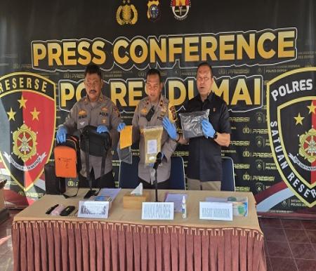 Warga Jadi Kunci, Polres Dumai Bongkar Jaringan Sabu 1,6 Kg